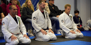 Mike Yackulic (center) Chris Bonde (right)